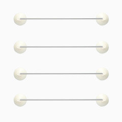 日本无印良品毛巾架