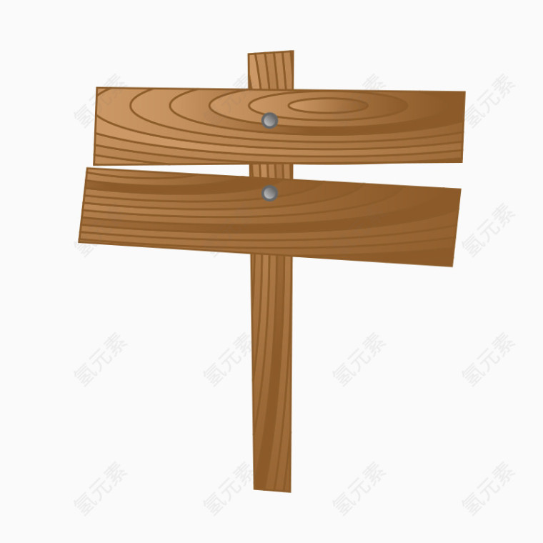 木质告示牌 指示牌