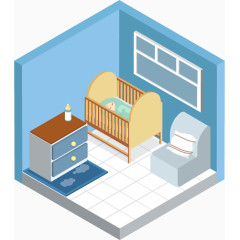 3D婴儿房设计图纸