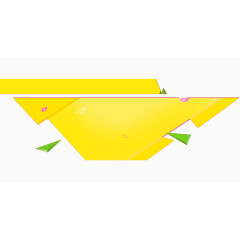 几何标题框素材