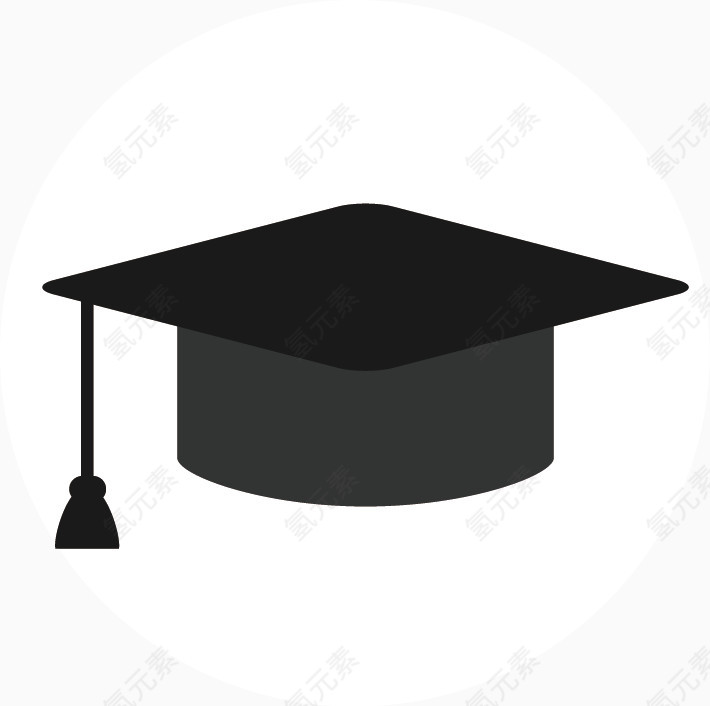 大学生博士帽
