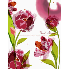 PPT背景元素油画