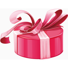 粉色礼物盒