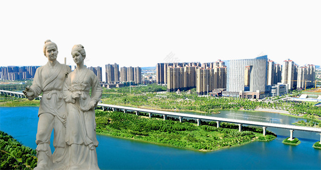 h5素材城市建筑