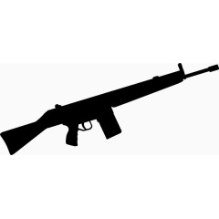 步枪剪影艺术剪辑