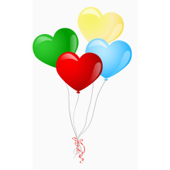 唯美精美彩色气球