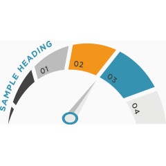 扁平简约仪表盘