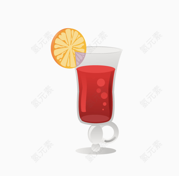 矢量红酒
