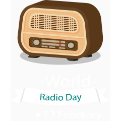 复古老式收音机