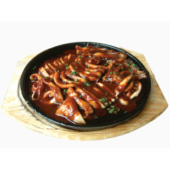 铁板鲜鱿鱼