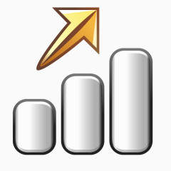 黑白质感统计图