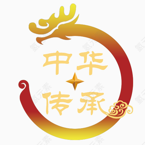 传统中国风行业logo