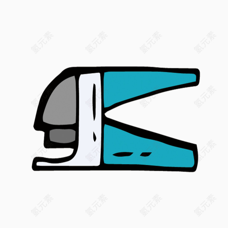 矢量手绘订书机素材