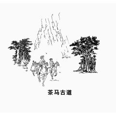 插画茶马古道