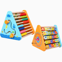 幼儿启智玩具三角画板