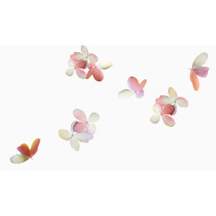 唯美粉红色创意花纹背景