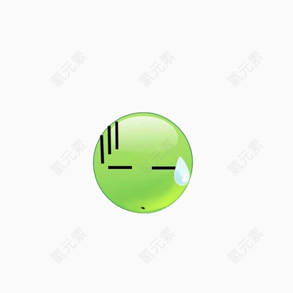 无语表情脸