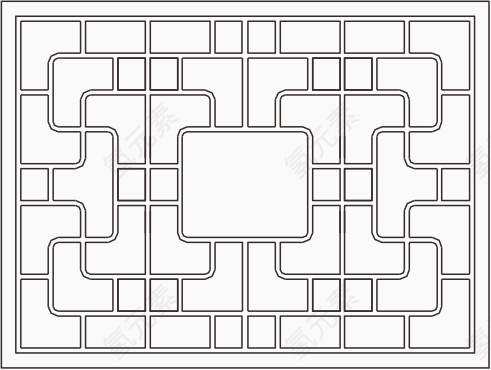 传统古典中式窗