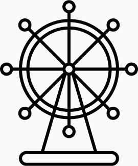 旅游  图标 景点