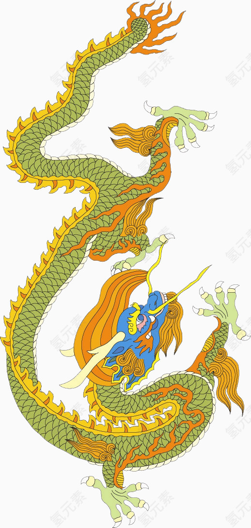 五爪神龙