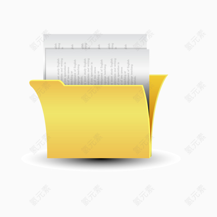 白色现代办公用品