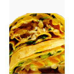 非常可口美味的煎饼果子图片