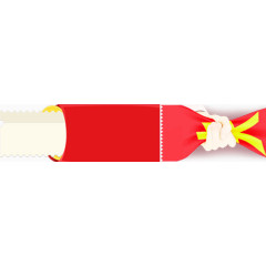 红色优惠券背景