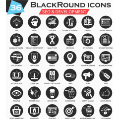 科技探索图标设计矢量素材