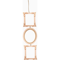 绳子吊着的相框