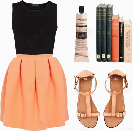 粉色布料蓬蓬裙