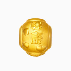 周大福健康黄金转运珠