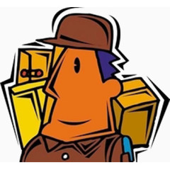 快递员卡通人物