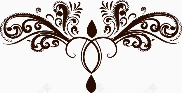 平面矢量装饰花纹素材