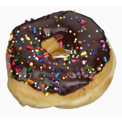 巧克力酱甜甜圈