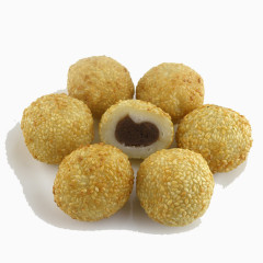 速冻煎炸食品豆沙芝麻球