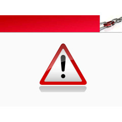 红色锁链系列PPT背景