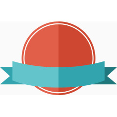 圆形扁平化文本框