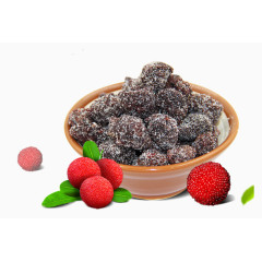 碗里的冰糖杨梅