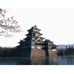 日本日式古典建筑塔