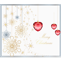 矢量圣诞节挂饰