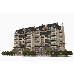 高清大图法式建筑