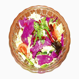 干炒素菜