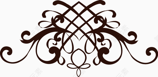 平面矢量装饰花纹素材