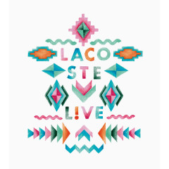 彩色几何风格插图