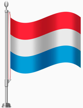 卢森堡国旗免扣素材