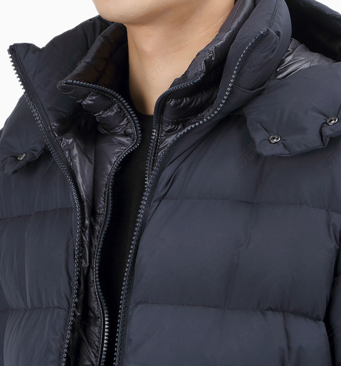 长袖经典羽绒服男士外套