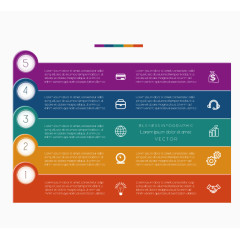 色彩方块矢量图标