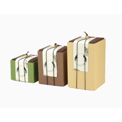 古典设计包装盒素材