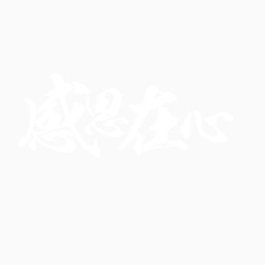 艺术文字 感恩有心