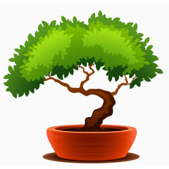 矢量盆景